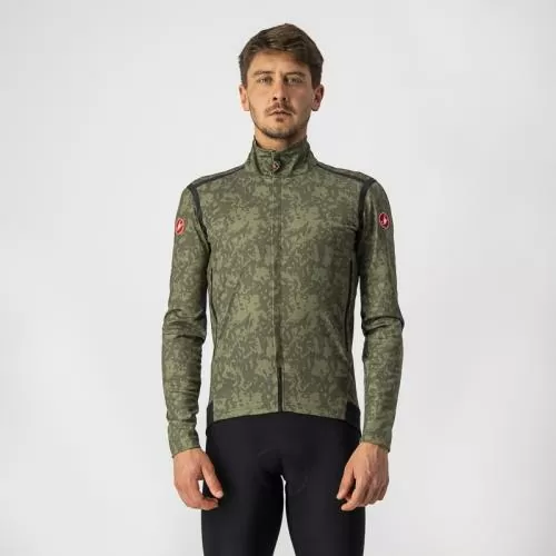 Castelli Perfetto RoS Long Sleeve - Military Green/Light Military-Black