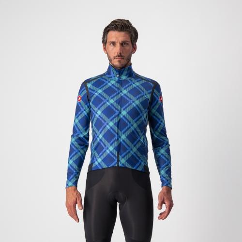 Preview: Castelli Perfetto RoS Long Sleeve - Ocean Blue/Malachite Green-Plaid