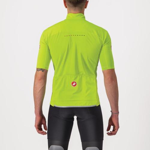 Preview: Castelli Perfetto RoS Wind Jersey - Electric Lime