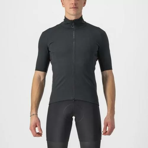 Castelli Perfetto RoS Wind Jersey - Light Black