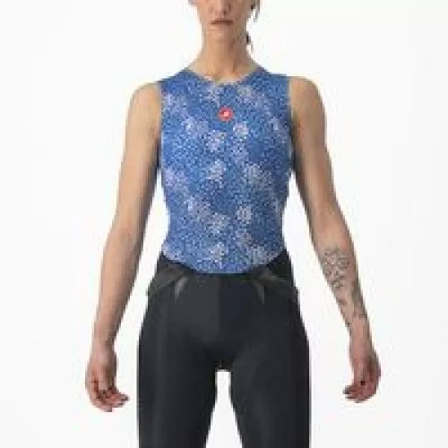Castelli Pro Mesh 4 W Sleeveless - Niagara Blue