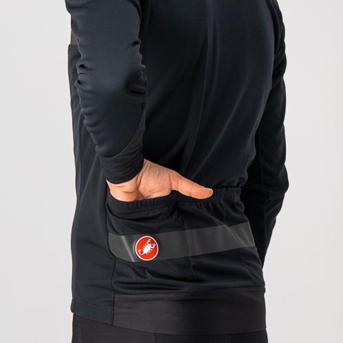 Castelli Raddoppia 3 Jacket - Light Black/Black Reflex