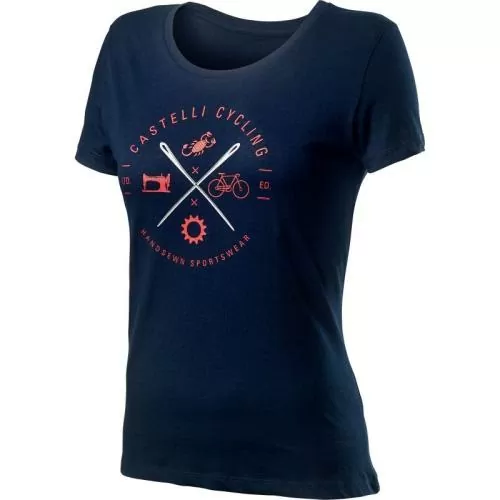 Castelli Sarta Tee - Dark Infinity Blue