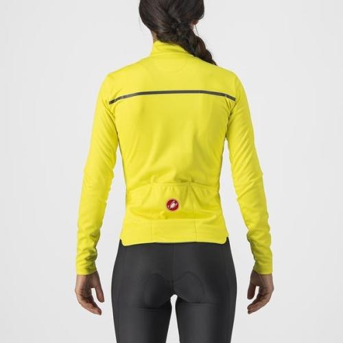 Preview: Castelli Sinergia 2 Jersey FZ - Brilliant Yellow/Dark Gray