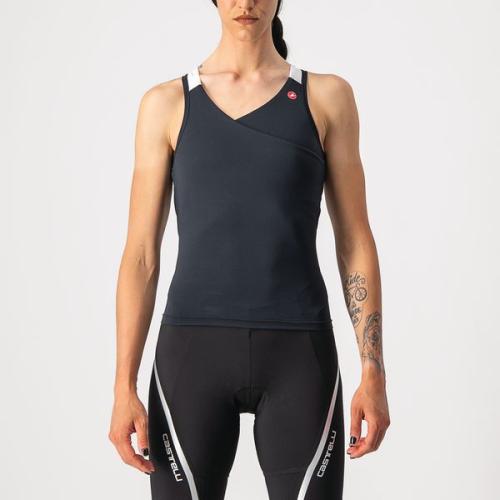 Preview: Castelli Solaris Top - Light Black/White