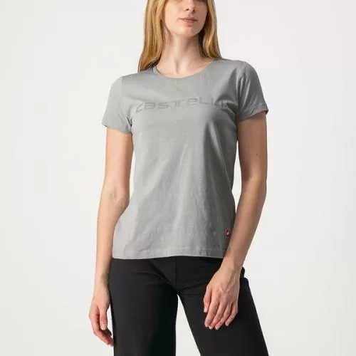 Castelli Sprinter W Tee - Melange Light Gray