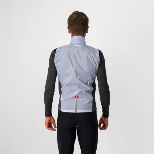 Castelli Squadra Stretch Vest - Silver Gray/Dark Gray