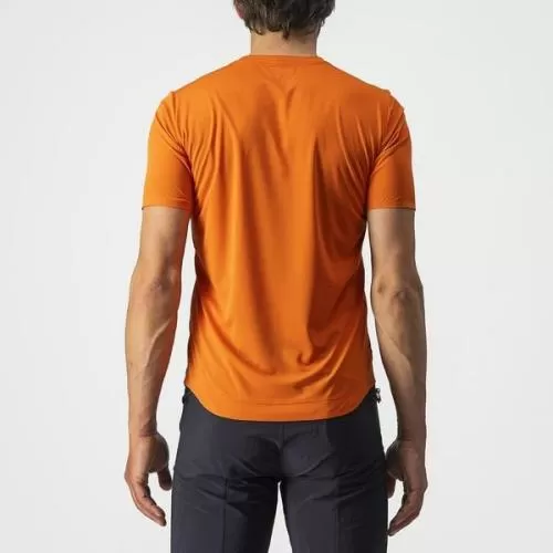 Castelli Tech 2 Tee - Orange Rust