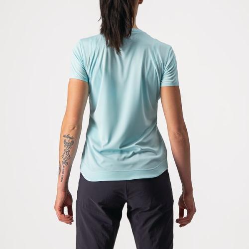 Preview: Castelli Tech 2 W Tee - Light Acqua