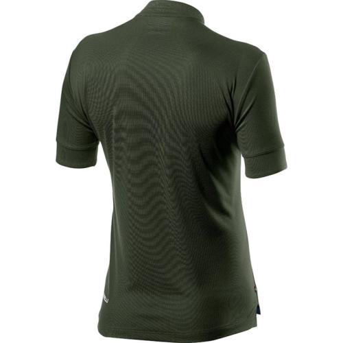 Preview: Castelli Tech Polo - Military Green