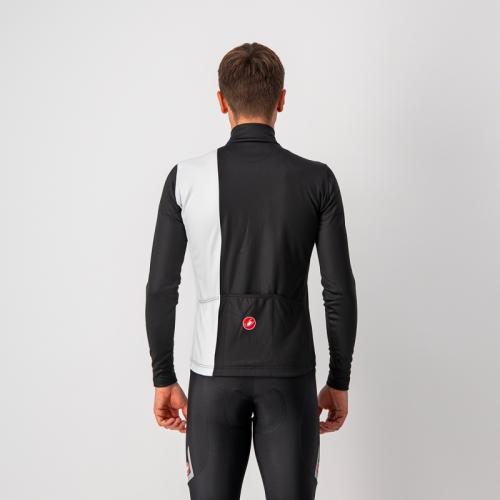 Preview: Castelli Traguardo Jersey FZ - Light Black/White