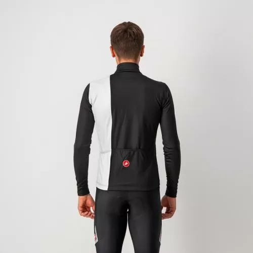 Castelli Traguardo Jersey FZ - Light Black/White