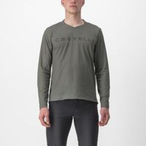 Preview: Castelli Trail Tech Longsleeve Tee 2 - Forest Gray