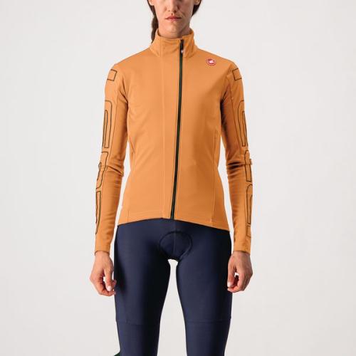 Castelli Transition W Jacket - Melon/Military Green