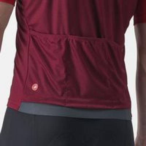 Preview: Castelli Unlimited Entrata Jersey - Dark Red/Bordeaux