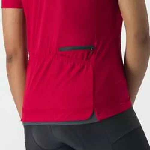 Castelli Unlimited Sentiero 2 Jersey - Dark Red