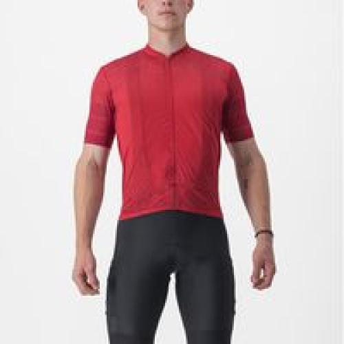 Preview: Castelli Unlimited Terra Jersey - Dark Red