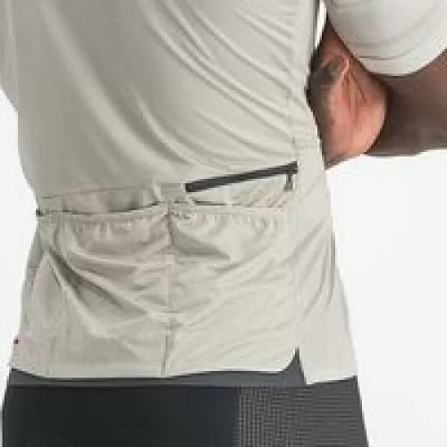 Castelli Unlimited Terra Jersey - Travertine Gray