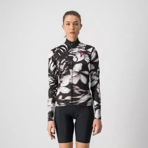 Castelli Unlimited W Thermal Jersey - Black/White