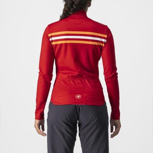 Preview: Castelli Unlimited W Thermal Jersey - Dark Red