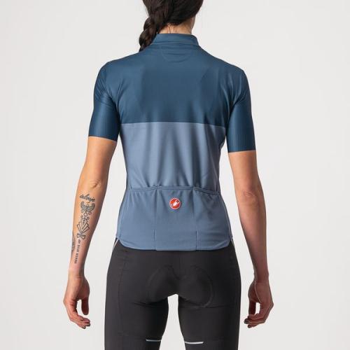 Preview: Castelli Velocissima Jersey - Light Steel Blue/Moonlite Ocean
