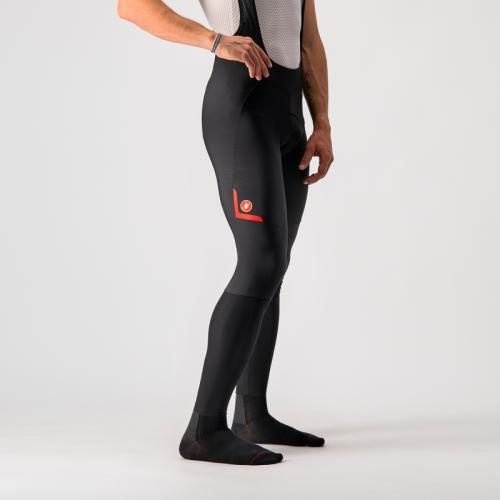 Castelli Velocissimo 5 Bibtight - Black/Red Reflex