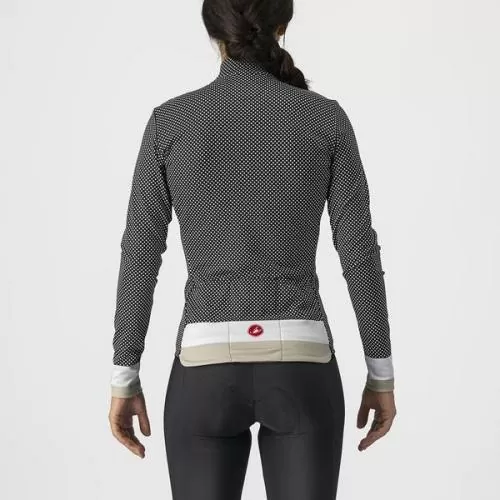 Castelli Volare LS Jersey - Black/White-Chalk