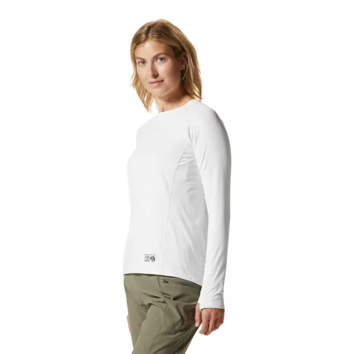 Mountain Hardwear Damen Crater Lake™ Long Sleeve WEISS