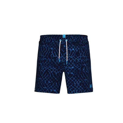 Arena M Beach Boxer Allover BLAU
