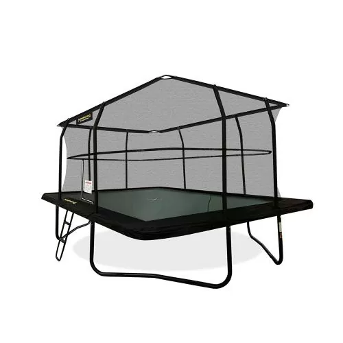 Jumpking Trampolin rect. Deluxe 244x366cm - black