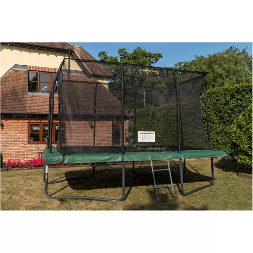Jumpking Trampolin rect. Deluxe 244x366cm - black