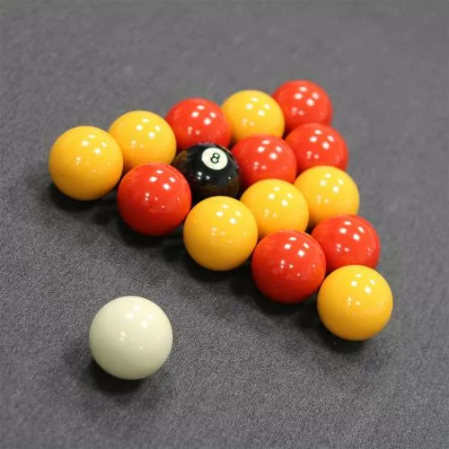 Cornilleau Billard Kugeln (rot/gelb) - mehrfarbig