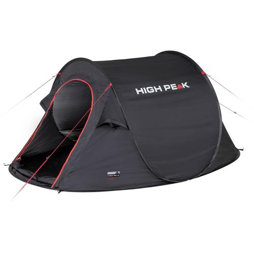 Preview: High Peak Wurfzelt Vision 3 black - schwarz