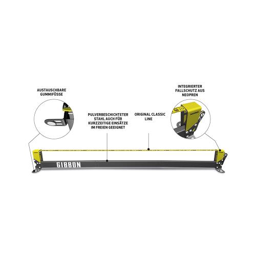Preview: Gibbon Slackrack Classic - yellow