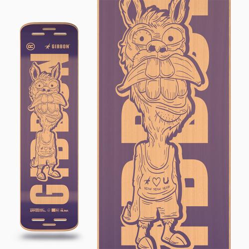 Preview: Gibbon Slackboard Dilama - violett