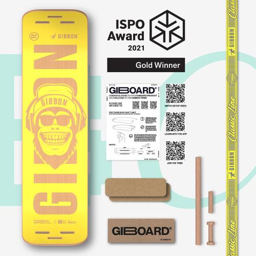 Preview: Gibbon Slackboard Set Bonzo Classic - yellow