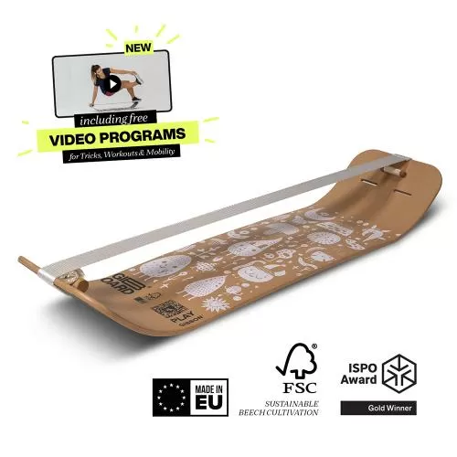 Gibbon Slackboard Set Play White - white