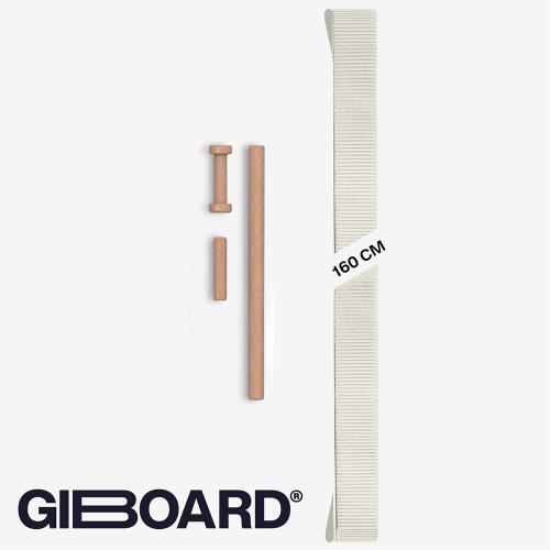 Gibbon Slackboard Line Pure White - black