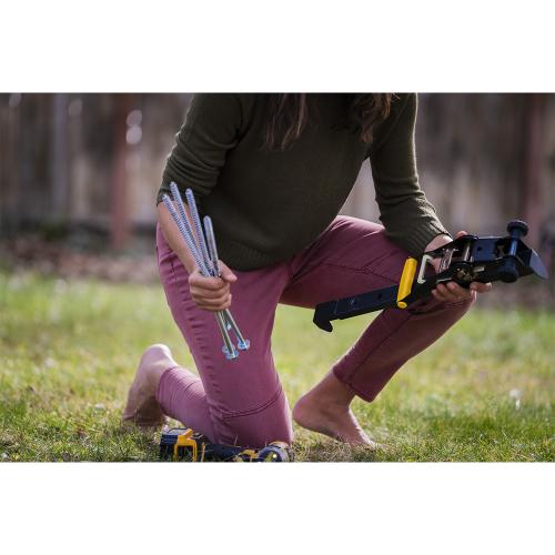 Preview: Gibbon SlackYard Set (Garden Kit) - black yellow