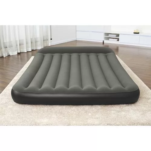 Bestway TriTech Queensize-Luftbett mit i ntegrierter Elektropumpe 203x152x30 cm - schwarz