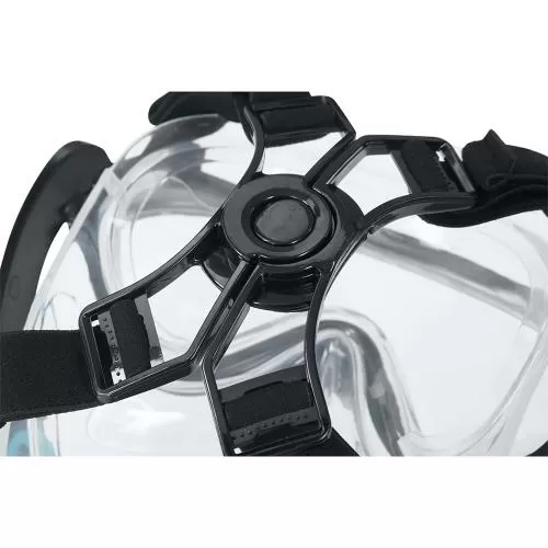 Bestway Flowtech Komplett-Tauchmaske, Gr össe: L/XL - blau schwarz