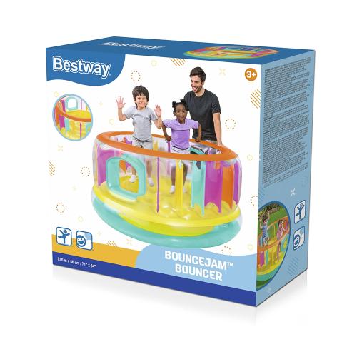 Preview: Bestway BounceJam Hüpfkissen 180 x 86 cm - diverse