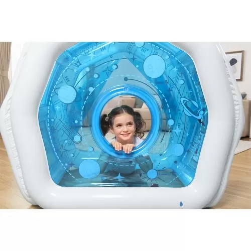Bestway Space Station Exploration Kids I nflatable Playhouse 125 x 105 x 117 cm - blue white
