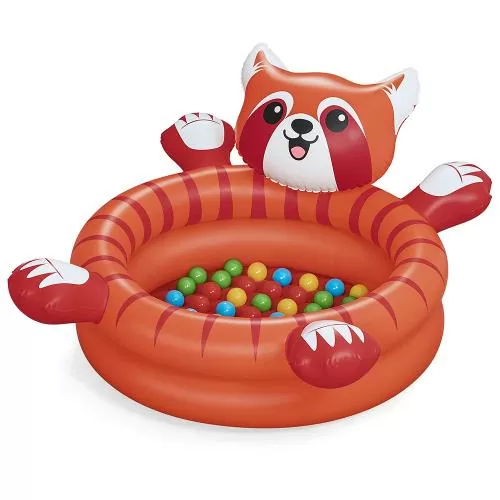 Bestway Bällebad Playful Red Panda mit 5 0 Spielbällen