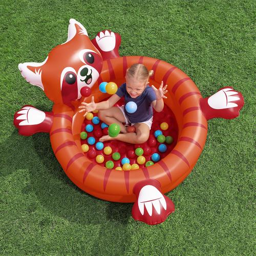 Bestway Bällebad Playful Red Panda mit 5 0 Spielbällen