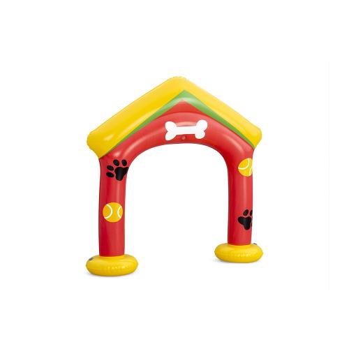 Preview: Bestway Fetchin' Fun Inflatable Pet Spri nkler 142 x 36 x 127 cm - red
