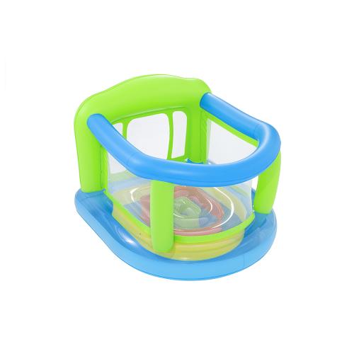 Bestway Jump-O-Rama aufblasbare Hüpfburg 170 cm x 158 cm x 127 cm - blau grün