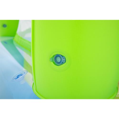 Bestway Jump-O-Rama aufblasbare Hüpfburg 170 cm x 158 cm x 127 cm - blau grün