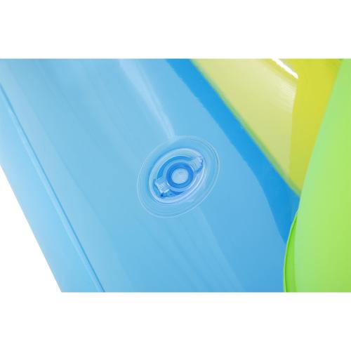 Bestway Jump-O-Rama aufblasbare Hüpfburg 170 cm x 158 cm x 127 cm - blau grün