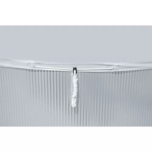 Bestway TANX Runder Stahlwandpool 305 x 61 cm, All-in-One-Set - grau
